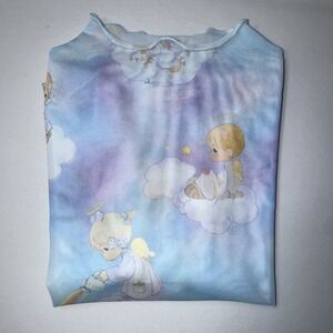 Precious Moments x Forever 21 Size M Mesh Crop Top Long Sleeve F21